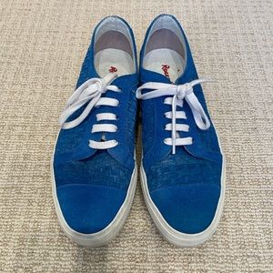 Rocco P Blue suede sneakers, size 36